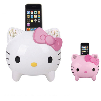 Hello Kitty accessori: Speaker per iPod e iPhone
