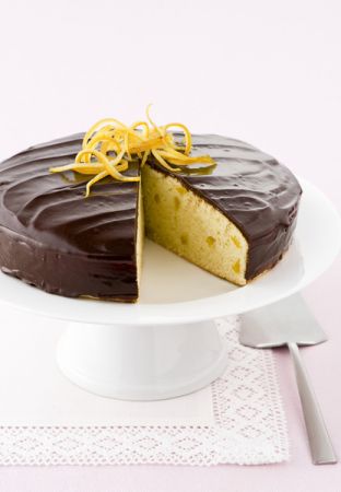 Torta al limone con copertura al cioccolato, la ricetta