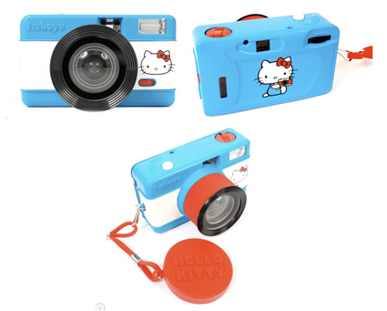 Hello Kitty accessori: macchina fotografica analogica