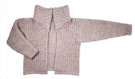 Schemi maglia: cardigan a costa inglese