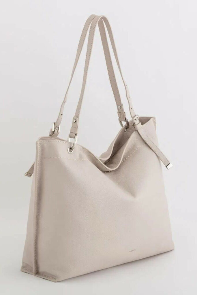 shopping bag carpisa beige