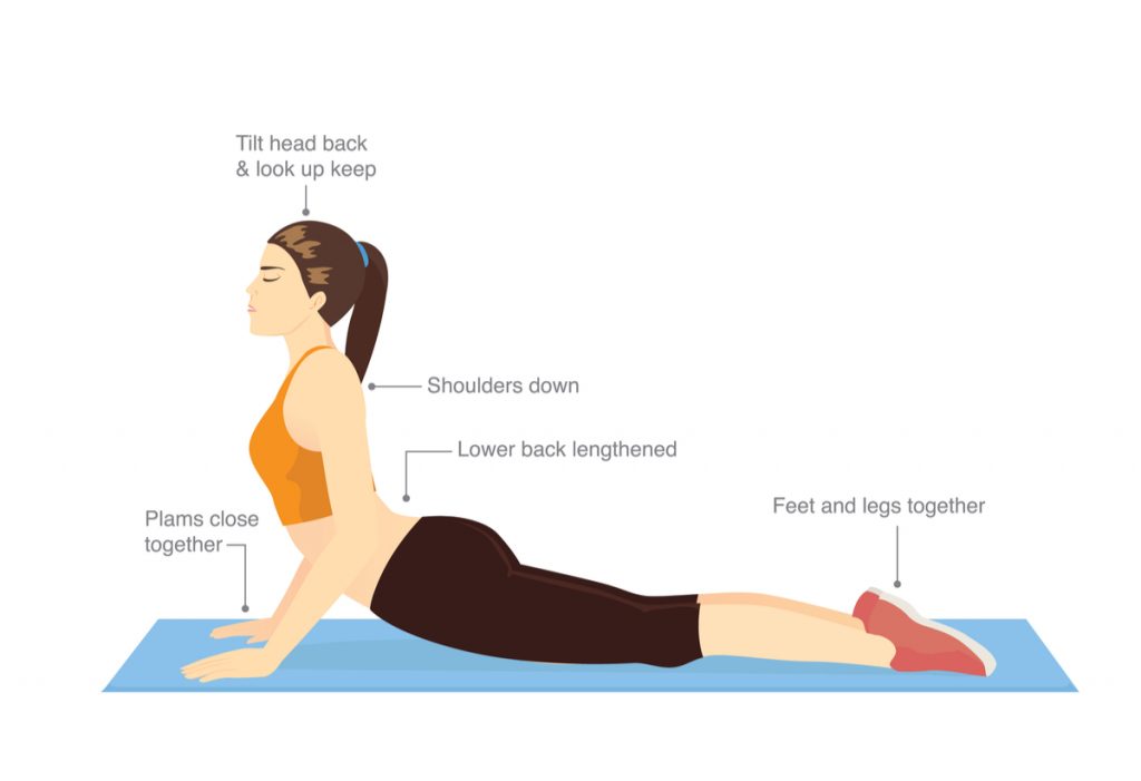 Esercizio stretching pilates