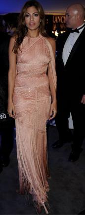 Atelier Versace: Eva Mendes alla premiere di “Last Night” a Roma