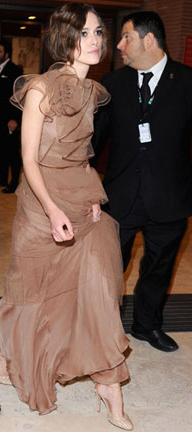 Valentino: l’abito di Keira Knightley alla premiere di “Last Night” a Roma
