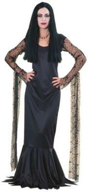 Halloween: il costume di Morticia Addams