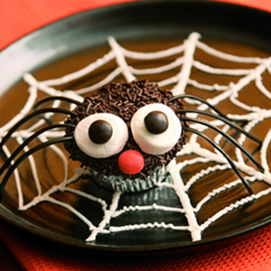 Ricette Halloween: come fare i muffin a forma di ragno