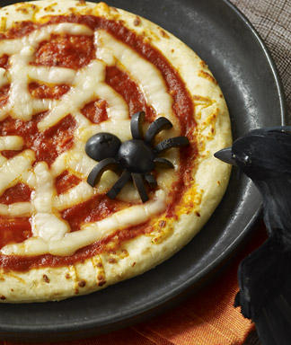 Ricette Halloween: pizza con il ragno