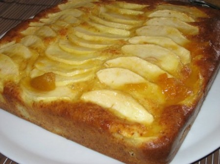 Torta yogurt pesche