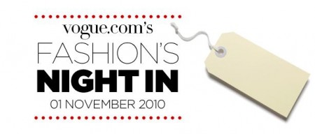 A novembre la prima Vogue Fashion’s Night In