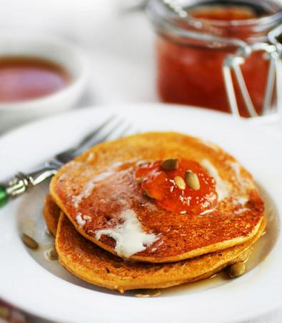 Ricette colazione bambini: pancakes alla zucca