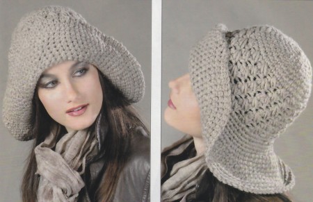 Schemi uncinetto: un cappello retrò