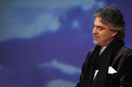 Andrea Bocelli cieco