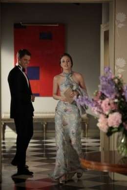 Leighton Meester: Ralph Lauren e Judith Leiber sul set di Gossip Girl