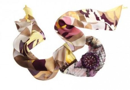 Missoni: gli orologi foulard