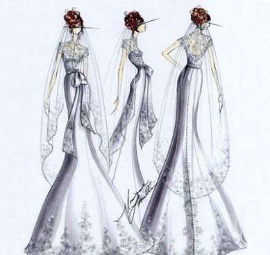 Twilight: le proposte dei designers per l’abito di Bella