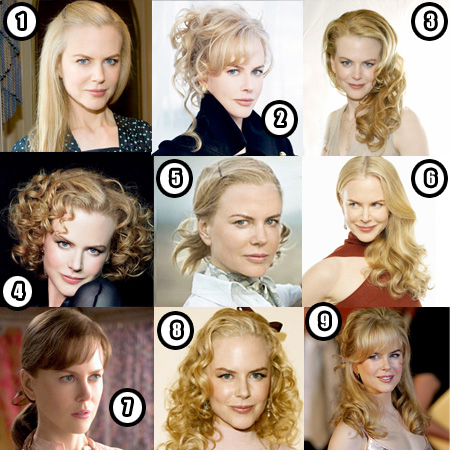 Star look: le metamorfosi di Nicole Kidman