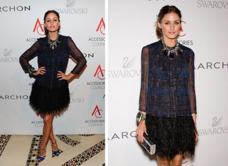 Olivia Palermo con look Giambattista Valli