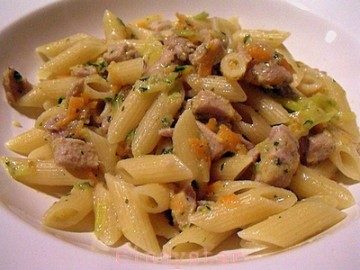 Ricette light: pasta tonno e zenzero