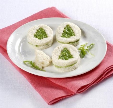 Ricette per bambini: alberelli al pesto