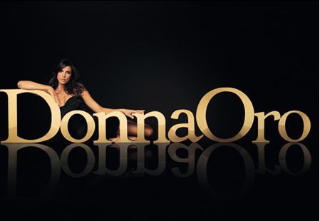 Elisabetta Canalis testimonial gioielli Donna Oro