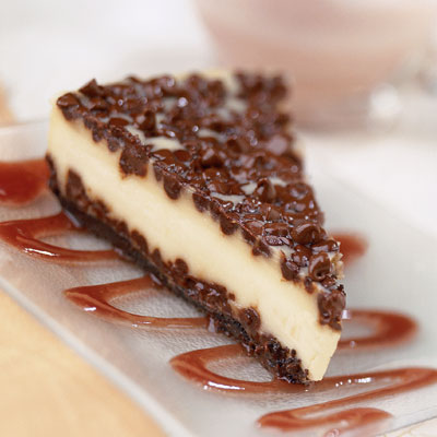 Ricette Capodanno: cheesecake al cioccolato