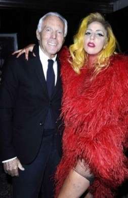 Giorgio Armani veste Lady Gaga per il Monster Ball a Milano