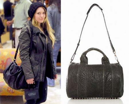 Hilary Duff con la Rocco bag di Alexander Wang