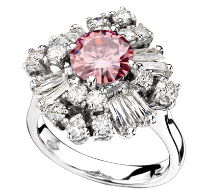 Moissanite rosa, la nuova frontiera del lusso accessibile!