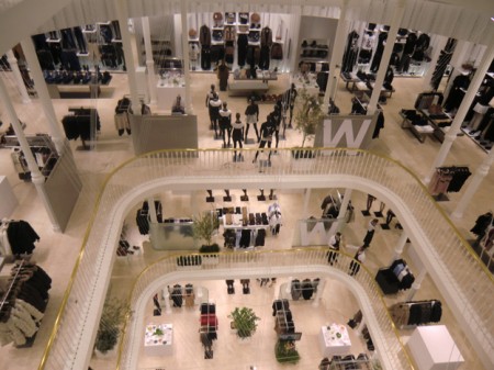 zara store ecologico