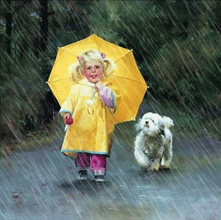 Poesie per bambini sulla pioggia