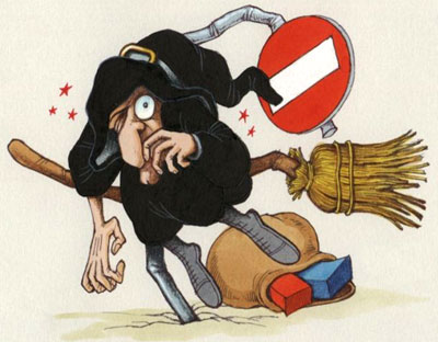 befana disegno