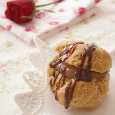 Ricette San Valentino: bignè al cioccolato