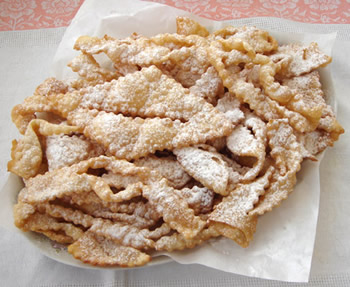 Ricette Carnevale light: chiacchiere al forno