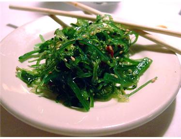 Ricette light, insalatina di alga Wakame
