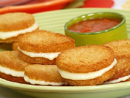 Ricette light: mozzarella in carrozza leggera