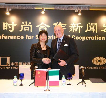 Italia e Cina si alleano per la moda