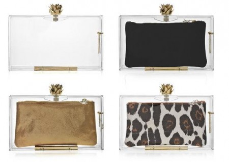 Charlotte Olympia: le clutch in plexiglass