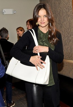 Katie Holmes designer per Valextra
