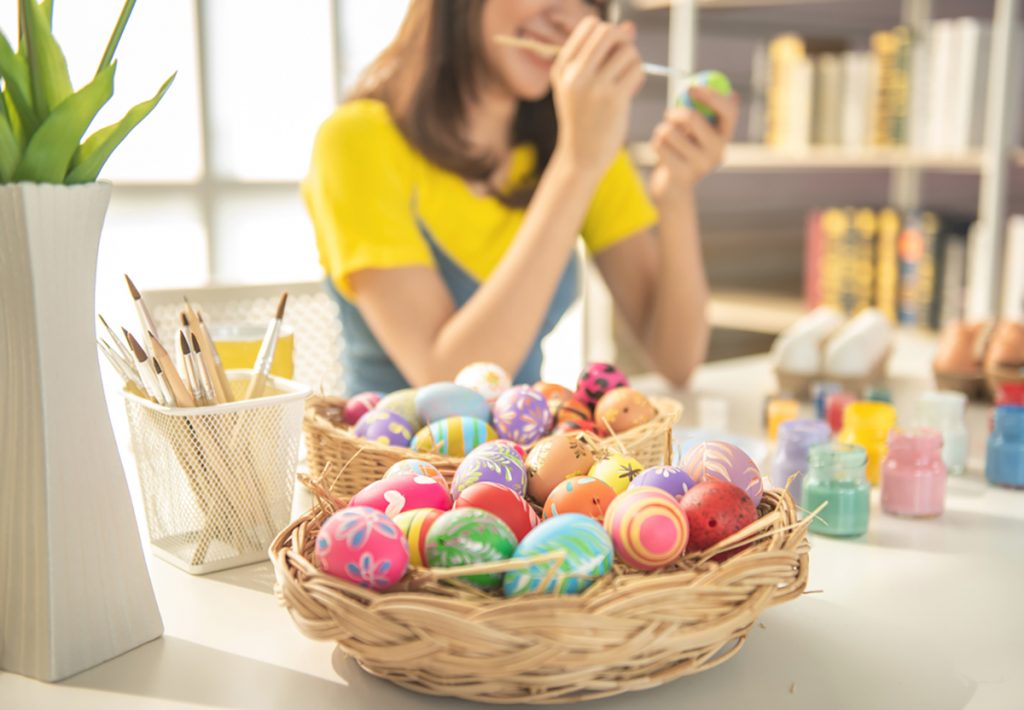 Uova decorate Pasqua