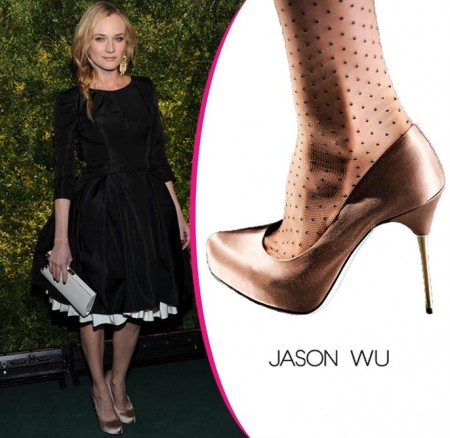 Celebrity Style: Diane Kruger sceglie pumps Jason Wu