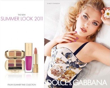 Scarlett Johansson per Dolce & Gabbana Beauty