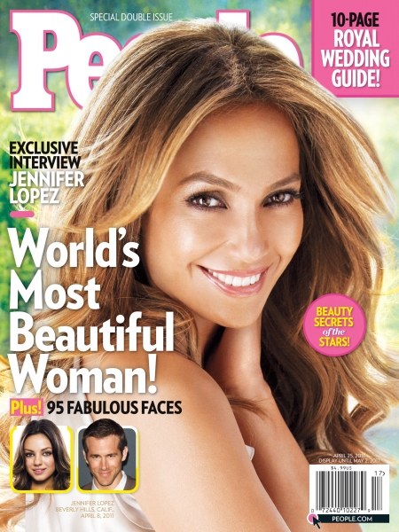 Jennifer Lopez è la donna più bella del mondo secondo People