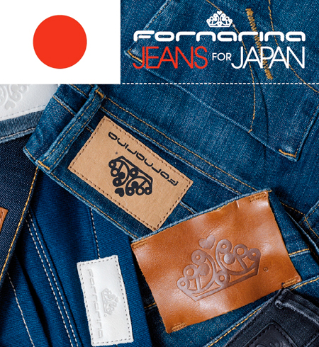 Fornarina: la linea Jeans For Japan sosterrà la Croce Rossa