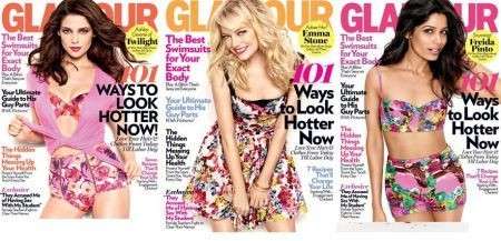 Glamour magazine: Freida Pinto, Emma Stone o Ashley Greene?