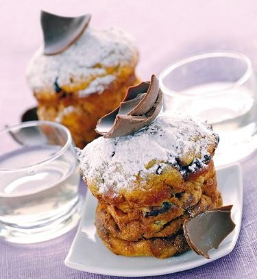 Ricette per bambini: frittelle di colomba e cioccolato