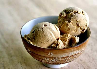 Ricette light dolci: gelato caffè e caramello