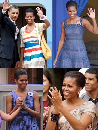 Michelle Obama adora i bijoux Alexis Bittar