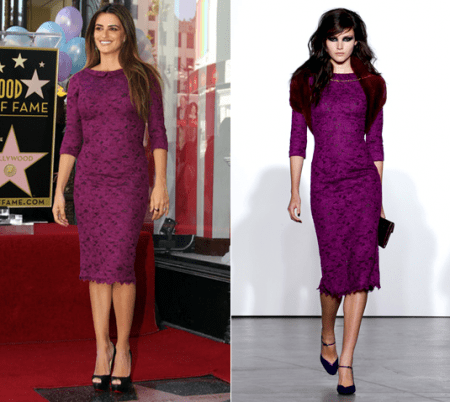 Penelope Cruz con un abito L’Wren Scott