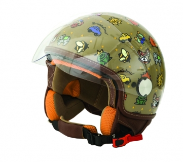 Braccialini: il casco per moto dal fascino bambinesco