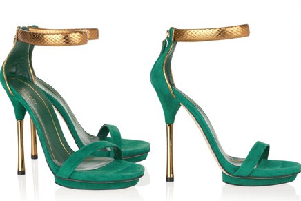 Scarpe Gucci: il color block di classe